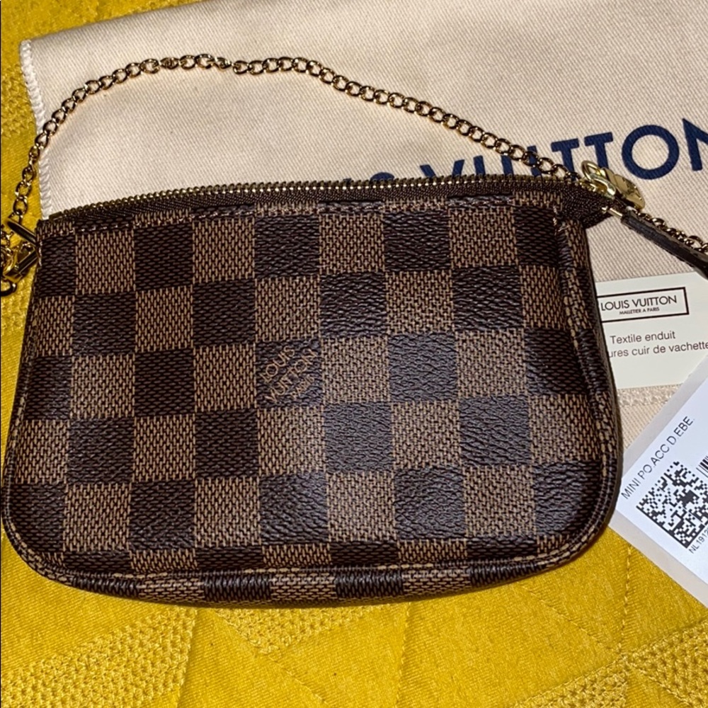 Louis Vuitton mini pochette night damier ebene - Picture 5 of 10